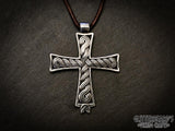 Early Christian Celtic Cross Pendant Necklace