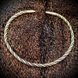 Viking Bronze Twisted Bracelet Arm Ring