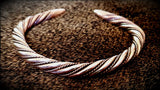 Viking Bronze Twisted Bracelet Arm Ring