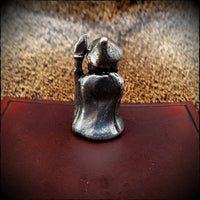 Cast Odin figure Statue in Pewter Metal
