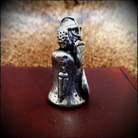 Cast Tyr Figure Statue in Pewter Metal