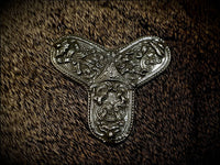 Viking Trefoil Brooch Pin