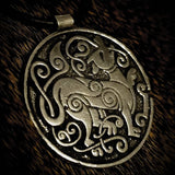 Viking Fenrir Pendant Amulet