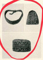 Viking Pewter Ring Replica from Birka