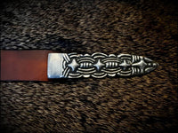 Viking Saxon Belt With Buckle and End Tip