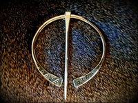 Viking Saxon Penannular Fibula Cloak Pin Brooch