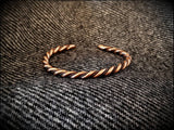 Viking Norse Celtic Saxon Bronze Twisted Bracelet Armring