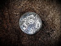 Viking Sterling Silver Brooch Pin