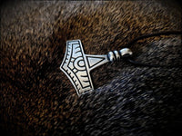 Gotland Mjolnir Thors Hammer Pendant Necklace