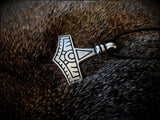 Gotland Mjolnir Thors Hammer Pendant Necklace