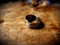 Viking Bronze Coiled Ring