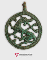 Pewter Viking Horse Pendant