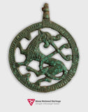 Pewter Viking Horse Pendant