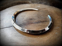 Viking Saxon Sterling Silver Hacksilver Money Ring Bracelet