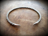 Viking Silver Twisted Bracelet