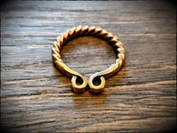 Viking Saxon Brass Ring