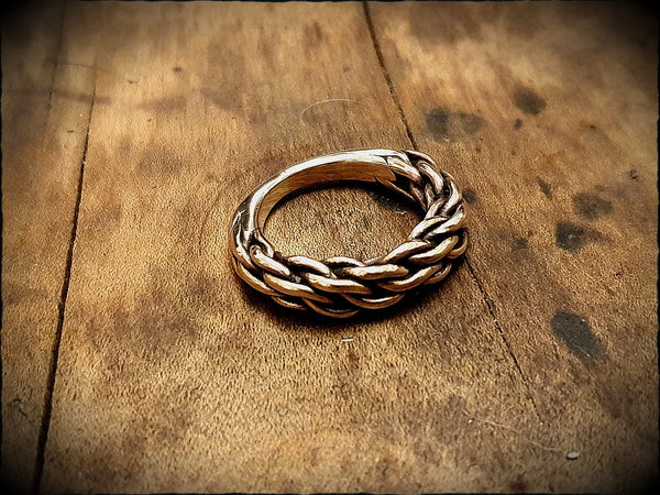Chunky Twisted Viking Ring