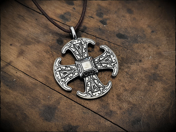 Kells Celtic High Cross Necklace – Celtic Crystal Design Jewelry
