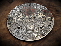 Anglo Saxon Fuller Disc Brooch